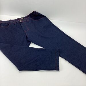 Winston Brand Vintage Dark Blue Jeans with Red Stitching Plus size 44 Men’s